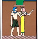 Significado del Arcano 73   " El Amor y El Deseo" en el tarot Egipcio